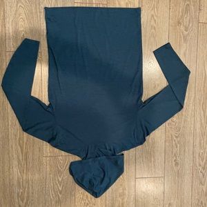 Turquoise hoodie size small